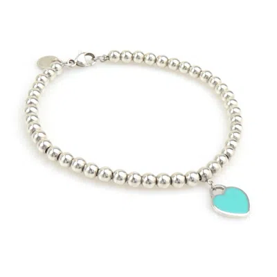 Pre-owned Tiffany & Co Blue 925 Charm Bracelet () In Multi