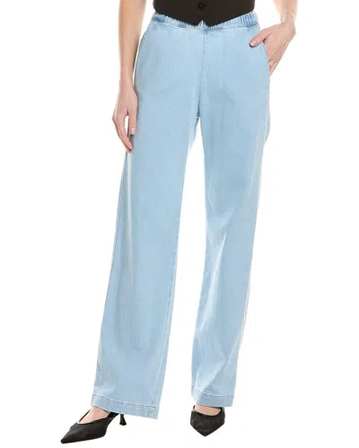 Enza Costa Soft Denim Everywhere Pant In Blue