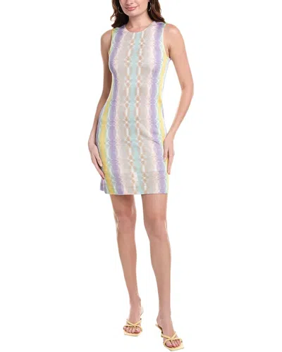 M Missoni Mini Dress In Purple