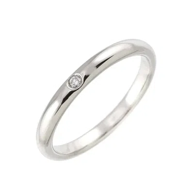 Pre-owned Tiffany & Co Platinum 950 Band Ring () In Multi