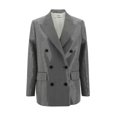 Golden Goose Double-breasted Laureen Blazer In Multi