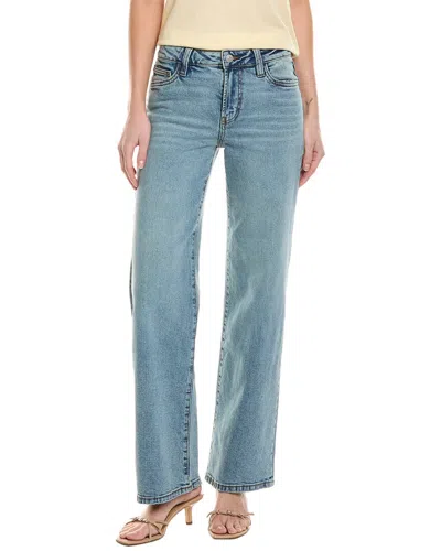 Hudson Jean Rosalie Nostalgia Wide Leg Jean In Multi