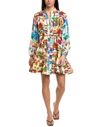 Beulah Mini Dress In Red