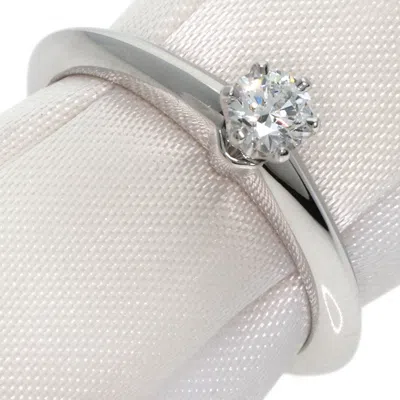 Pre-owned Tiffany & Co Platinum 950 Band Ring () In Multi