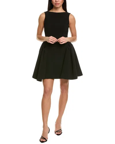 Beulah A-line Dress In Black