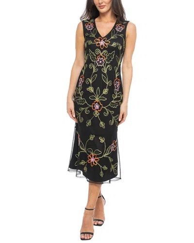 Marina Soutache Dress In Black