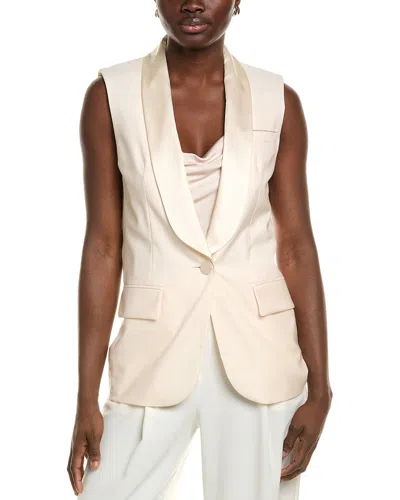 Peserico Wool Vest In White