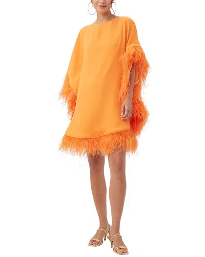Trina Turk Mini Neena Dress In Orange