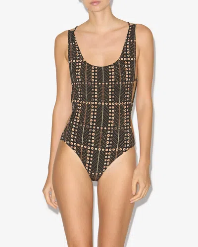 Isabel Marant Badeanzug Tenisia In Black
