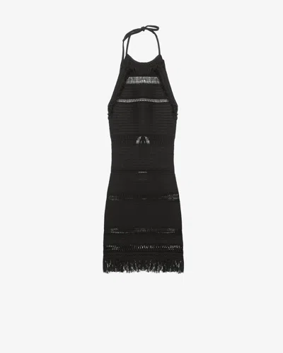 Isabel Marant Étoile Knitted Dress In Black