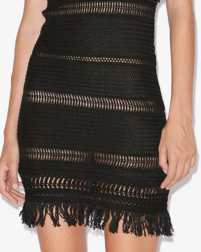 Isabel Marant Étoile Knitted Dress In Black