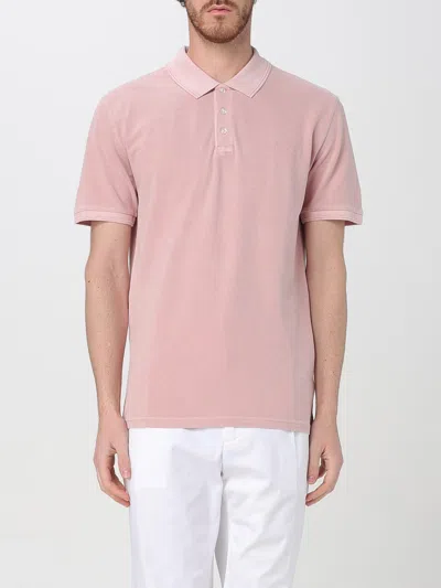 Woolrich "mackinack" Polo Shirt In Pink