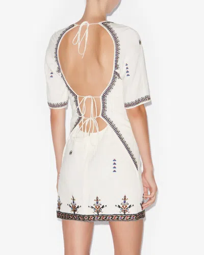 Isabel Marant Étoile Marant Étoile Zatini Dress In Ecru