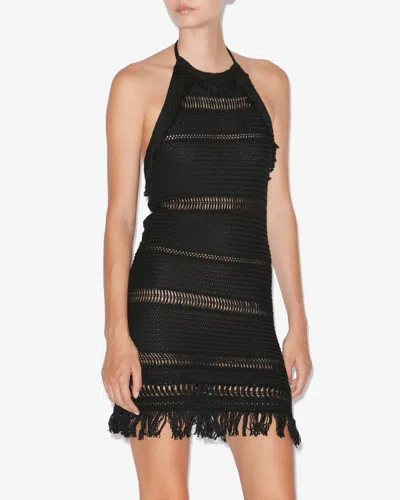 Isabel Marant Étoile Knitted Dress In Black