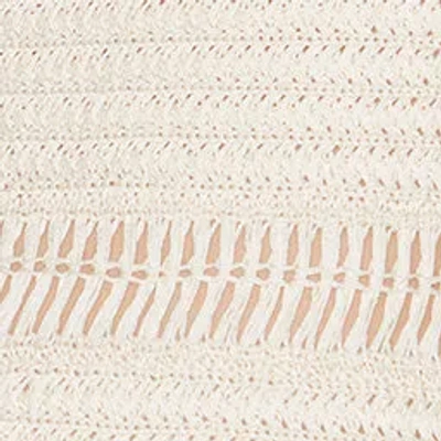 Isabel Marant Étoile 'aralia' White Dress With Round Collar On The Rear And Adjustable Shoulder Straps With Bows