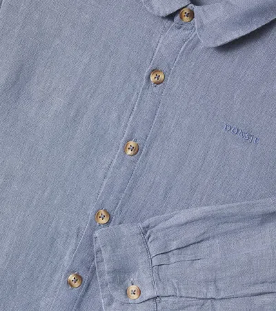 Donsje Linen Shirt In Blue