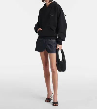 Coperni Horn Hoodie In Black