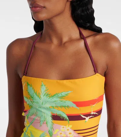 Alemais Printed Swimsuit In Multicoloured