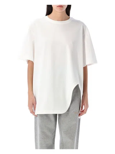Attico Oversized T Shirt In White