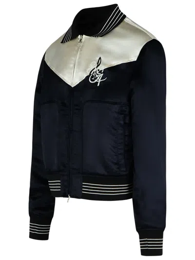 Amiri Ma Music Note Blouson In Black