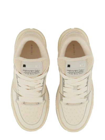 Amiri Leather Ma-1 Low-top Sneakers In White