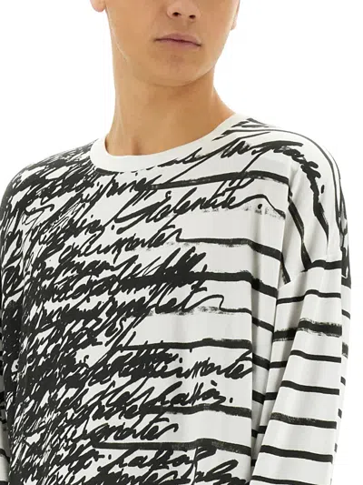 Balmain Love Letter T-shirt In Multi