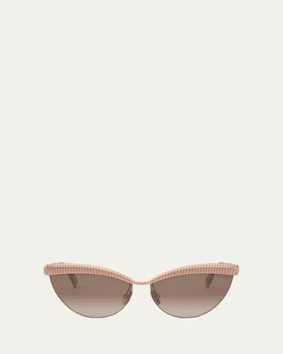 Bvlgari Bv40056u Sunglasses In Srgldbrng