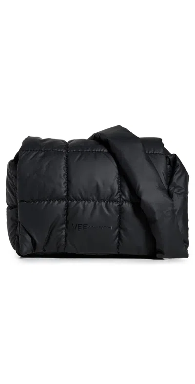 Vee Collective Porter Mini Messenger Bag Black In Black