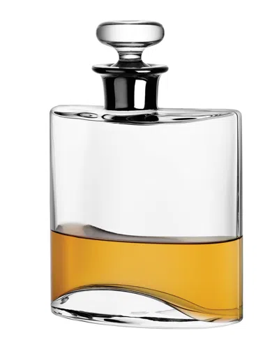 Lsa Flask Decanter With Platinum Neck