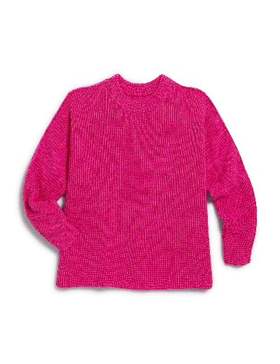 Frank & Eileen Montecito Sweater In Peony In Red