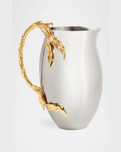 L'objet Fern Pitcher In Silver/gold