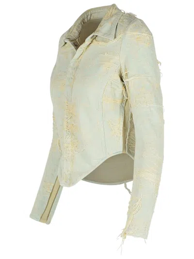 Diesel Shirt De-madeline-fsg White In Blue