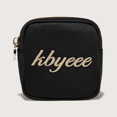 Stoney Clover Lane Mini Kbyeee Embroidered Pouch