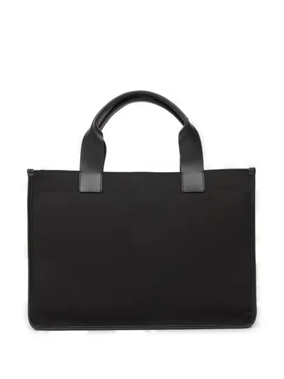 Maison Margiela Cabas Shopping Bag Small Unisex Black In Black
