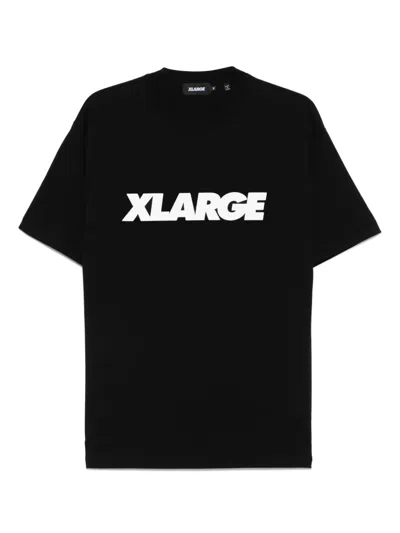 Xlarge Logo-print T-shirt In Black