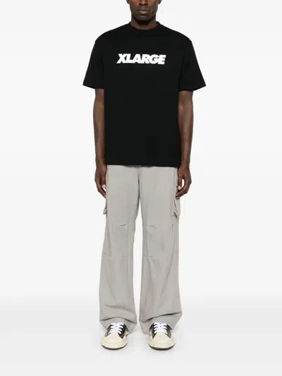 Xlarge Logo-print T-shirt In Black