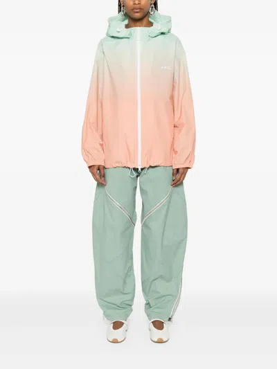 Apc A.p.c. X Asics Casual Jacket In Orange