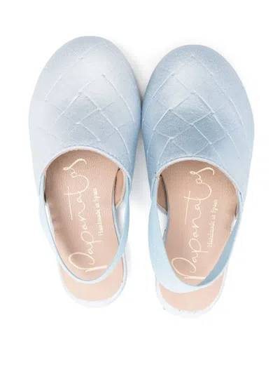 Eli1957 Interwoven Sandals In Blue