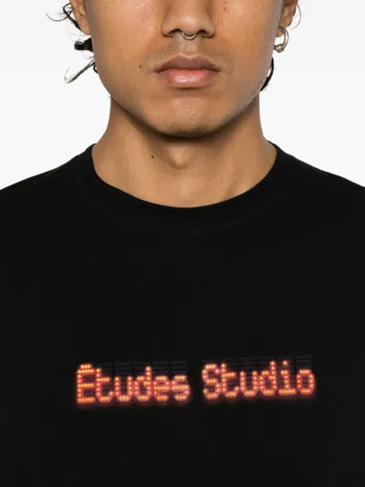Etudes Studio Time Code T-shirt In Black