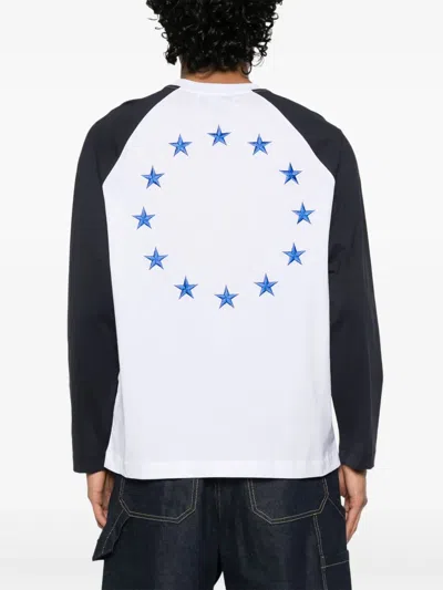 Etudes Studio Raglan T-shirt In White