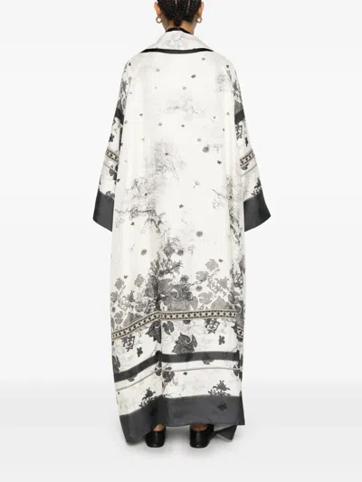 Hui Milano Fava Kimono In Multicolour