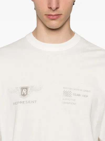 Represent Team Rep T-shirt In White