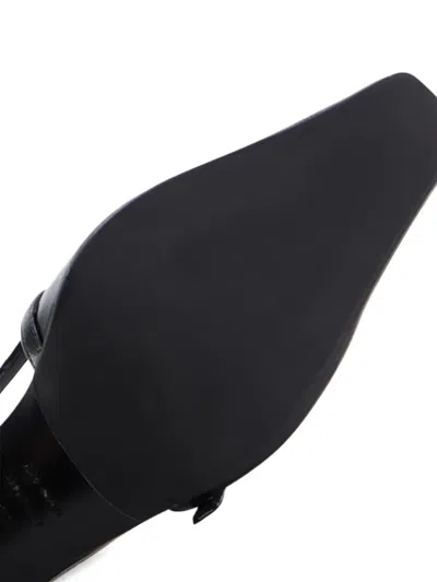 Notabene Elenne Pointed-toe Kitten-heel Pumps In Black