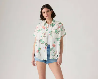 Levi's 80's Mom Shorts In White