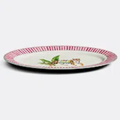 Lisa Corti Serving And Trays Pink Uni In Pink