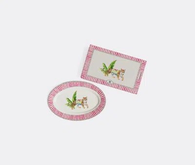 Lisa Corti Serving And Trays Pink Uni In Pink