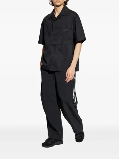 44 Label Group Id Drawsting Pants In Black