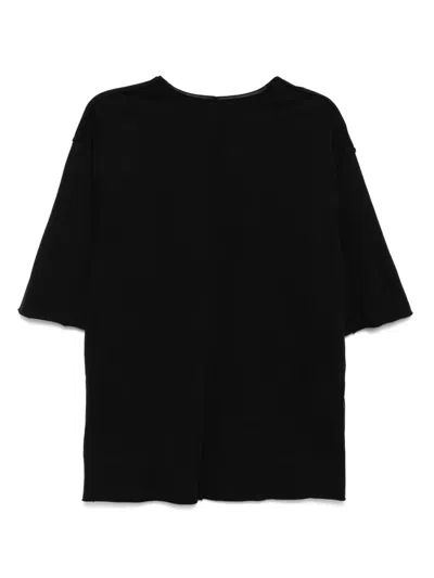 Attachment Layered T-shirt In Black