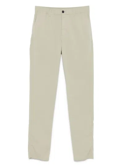 Incotex Belt Loops Slacks In Green