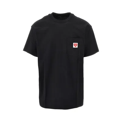 Carhartt Work In Progress Pocket Heart Organic Cotton T-shirt In Black